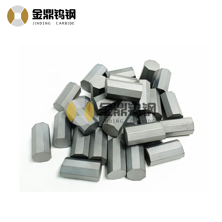 High Performance Customized Tungsten Carbide Hexagonal Tips With Competitive Price 