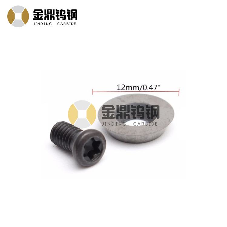 12mm Diameter Round Carbide Insert Cutter For Wood Turning Tool
