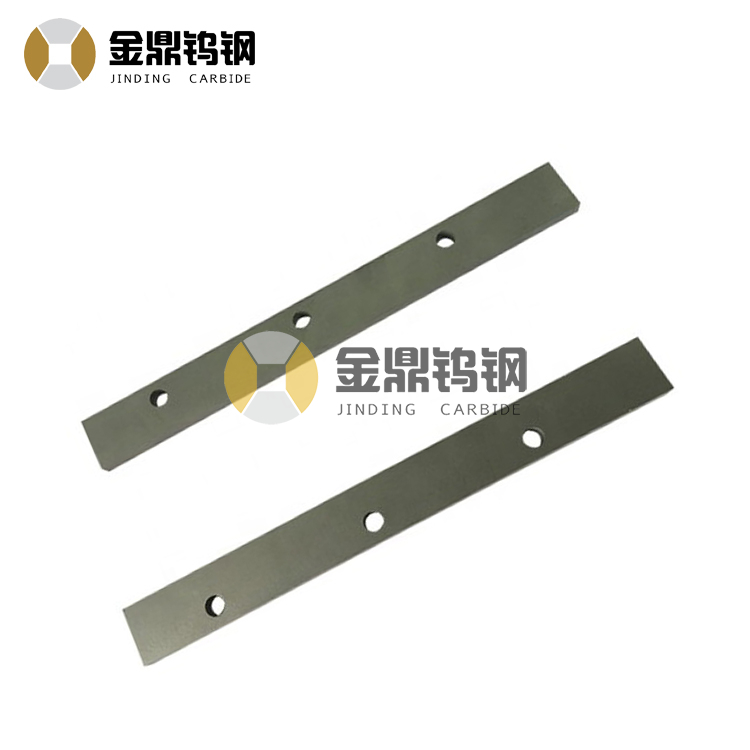 China Factory Supply Customized Three Hole Tungsten Carbide Strips