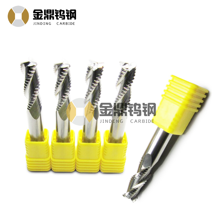 HRC45 3 flute 12mm carbide end mill cutting tools for aluminum